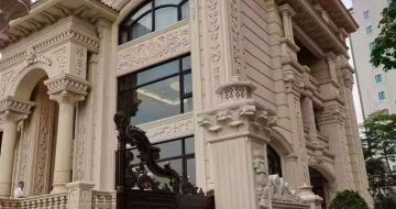 张掖黄金麻别墅外墙异形定制