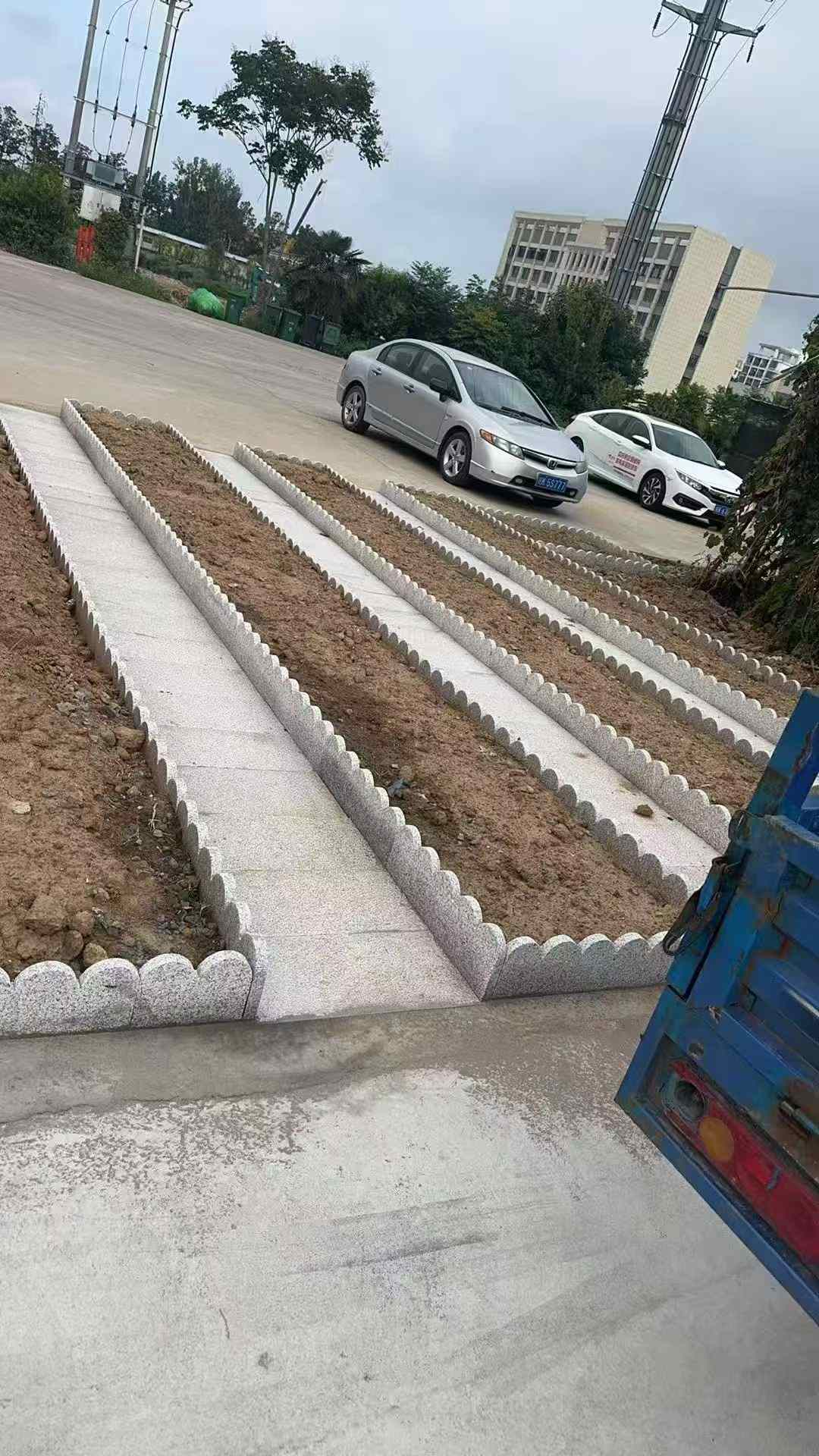 张掖芝麻白花边石
