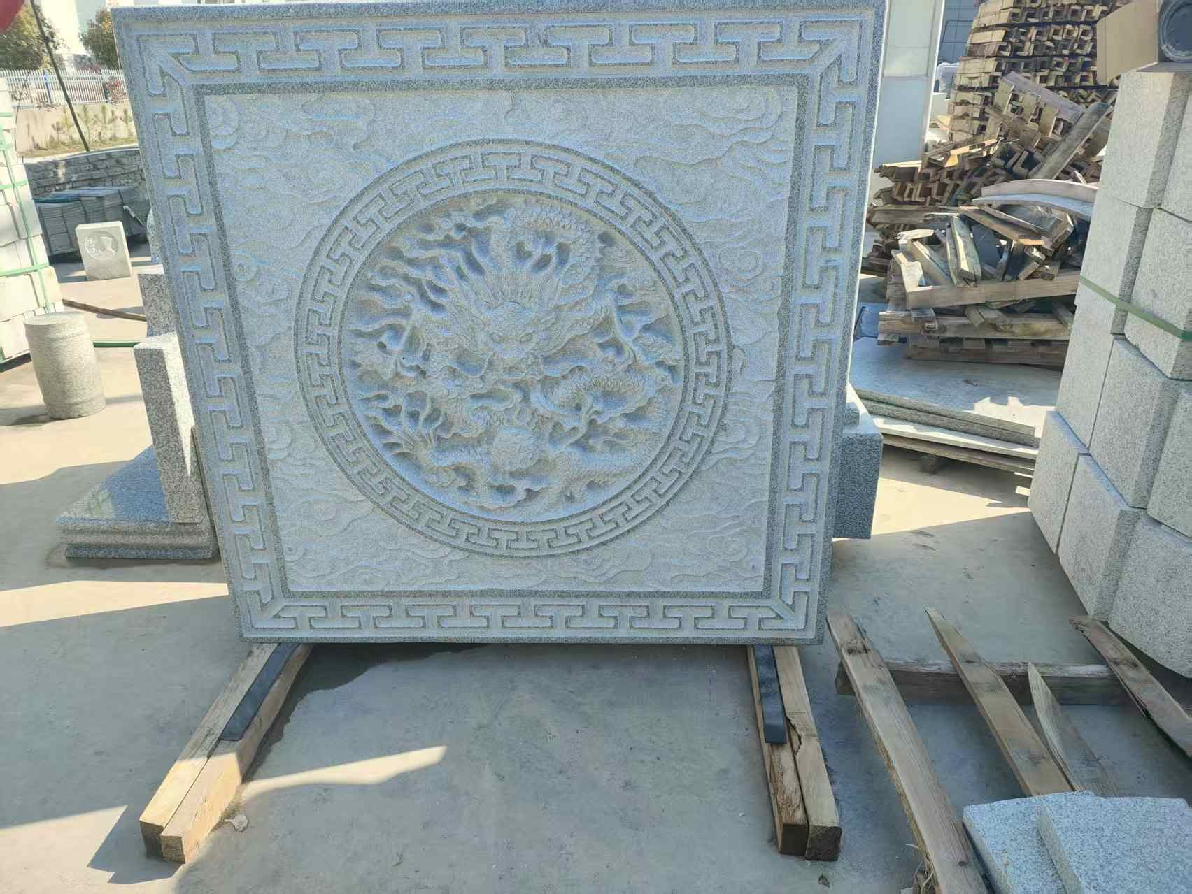 张掖芝麻白芝麻灰别墅雕刻板