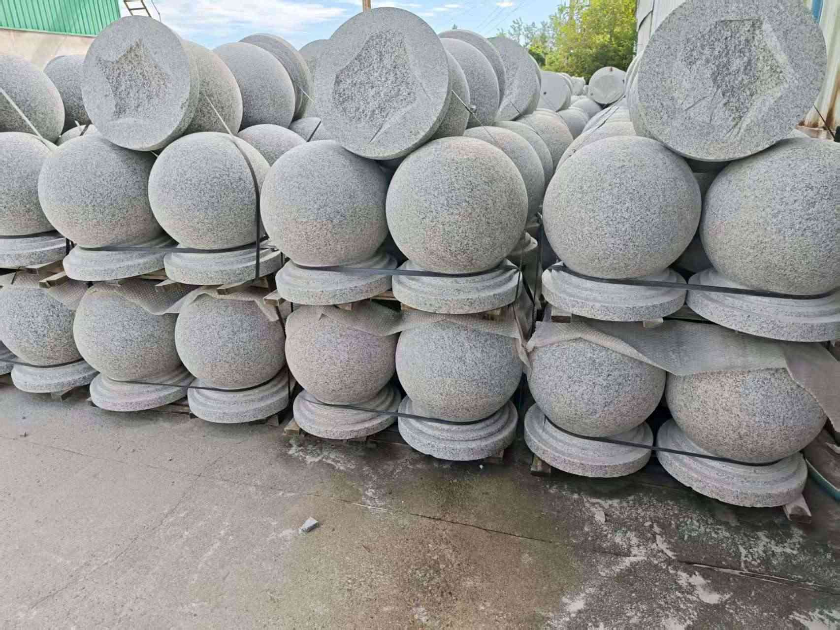 张掖圆球石球挡车球