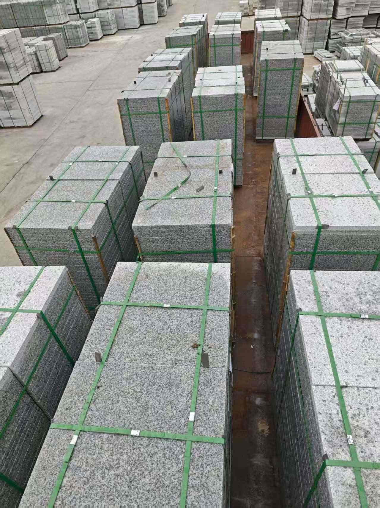 张掖芝麻白地铺板  地铺石