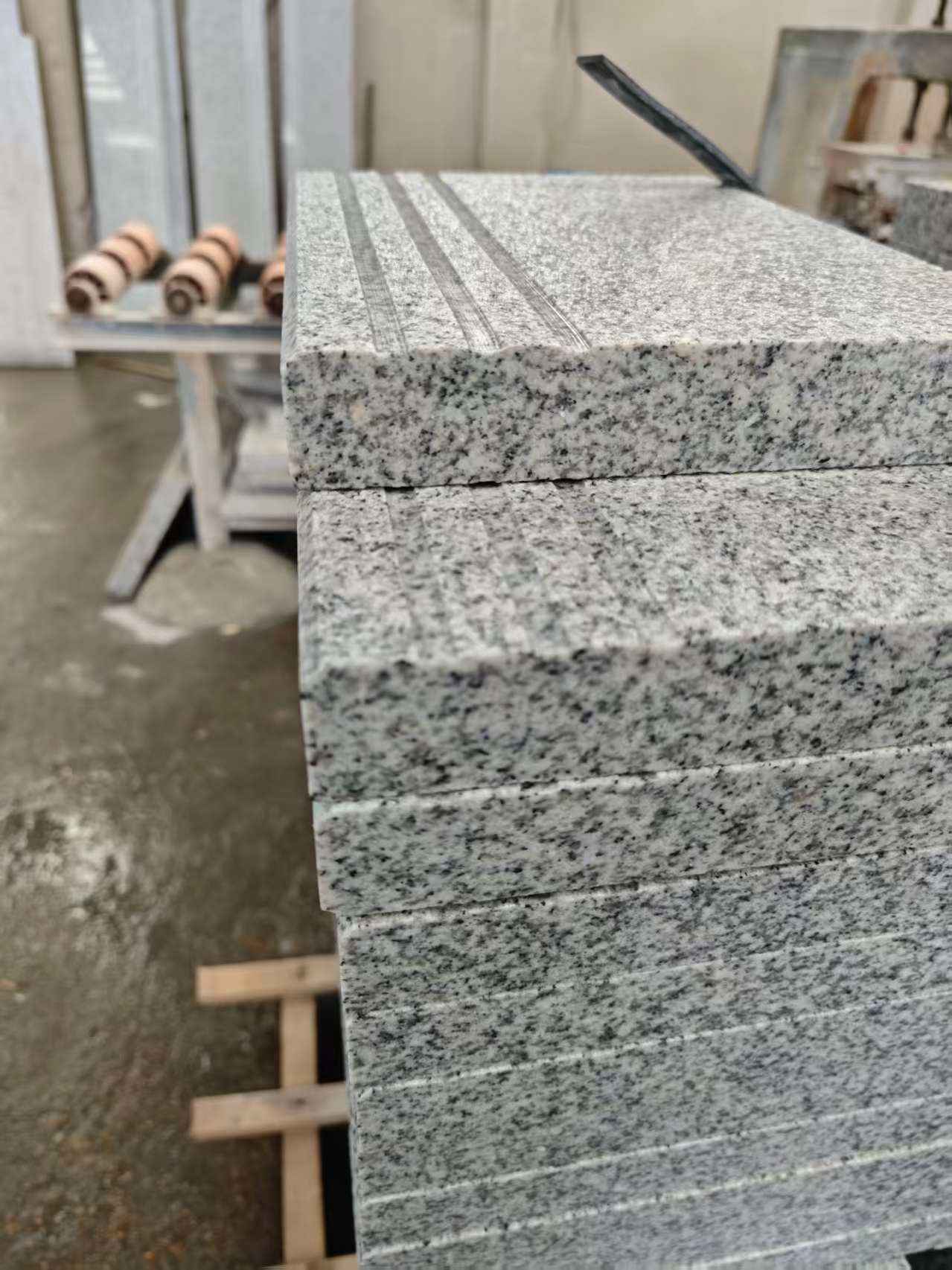 张掖芝麻白楼梯踏步