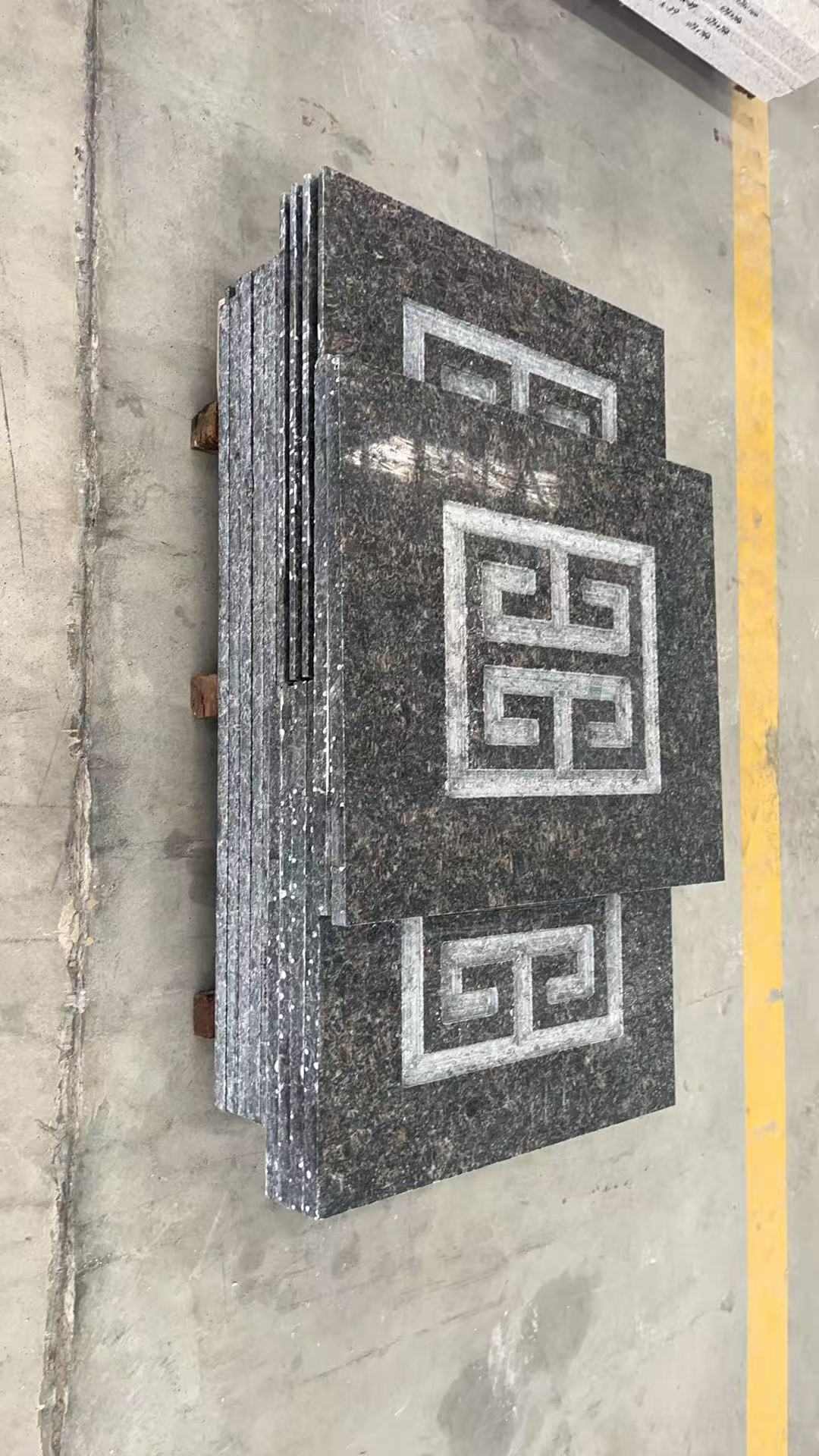 张掖英国棕回纹雕刻版